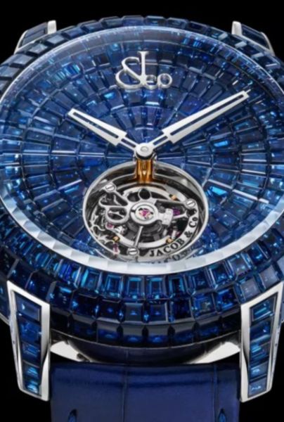 Así Se Ven 389 Zafiros En La Muñeca El Nuevo Reloj De Jacob And Co Hombres 100 Moda Y Estilo